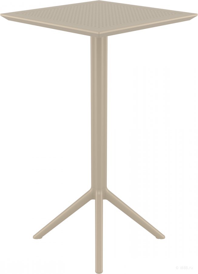 Стол пластиковый барный складной Sky Folding Bar Table 60