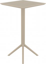 Стол пластиковый барный складной Sky Folding Bar Table 60