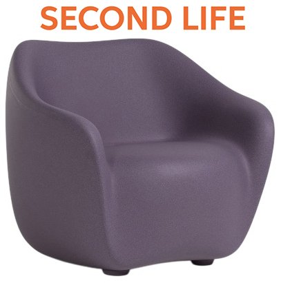 Кресло пластиковое Reborn Second Life