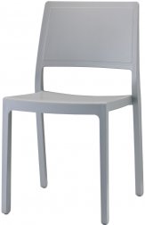 Стул пластиковый Scab Design Kate светло-серый