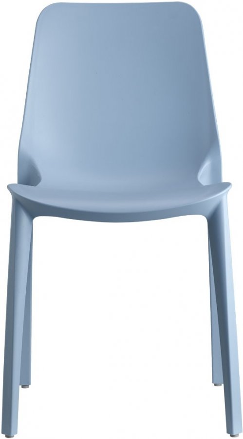Стул пластиковый Scab Design Ginevra голубой