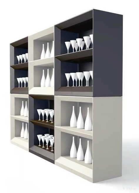 Стеллаж пластиковый Vela Basic