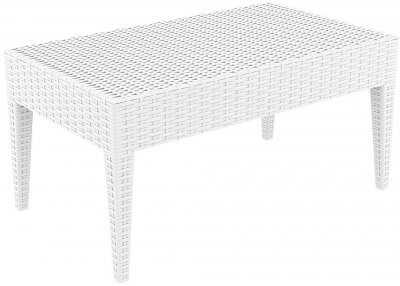 Miami Lounge Table Столик пластиковый плетеный журнальный