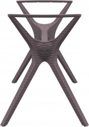 Подстолье пластиковое плетеное Ibiza Legs XL