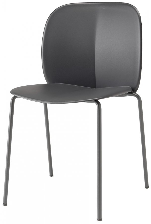 Стул пластиковый Scab Design Mentha Go Green антрацит