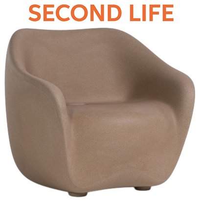 Кресло пластиковое Reborn Second Life