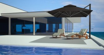 Зонт профессиональный 3.5х2.5 м Venezia
