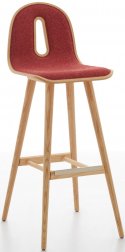 Стул барный с обивкой Chairs & More Gotham Woody SG-80-I