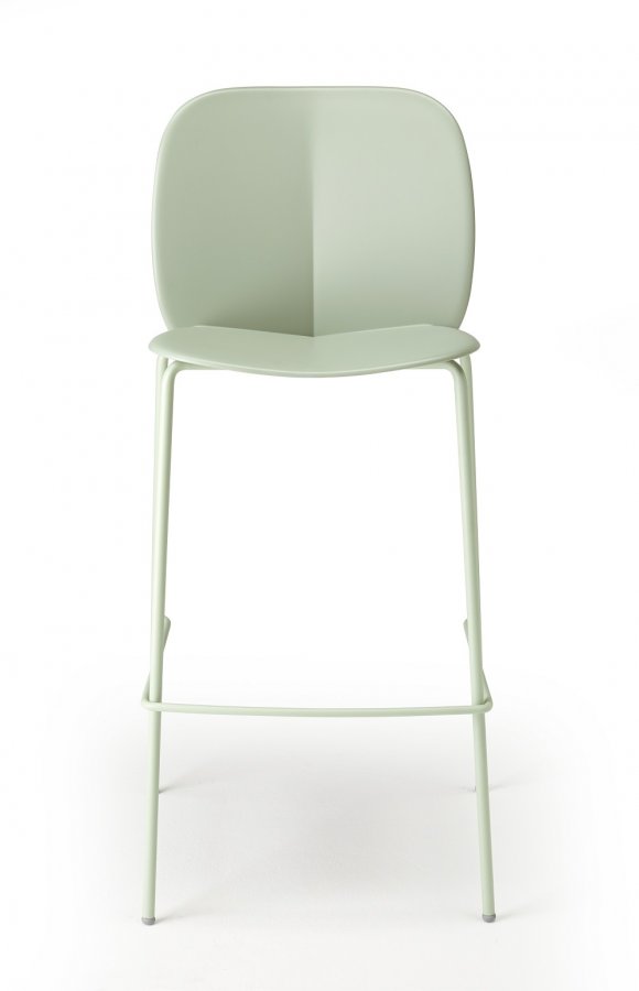 Стул пластиковый барный Scab Design Mentha Go Green зеленый шалфей