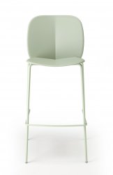 Стул пластиковый барный Scab Design Mentha Go Green зеленый шалфей