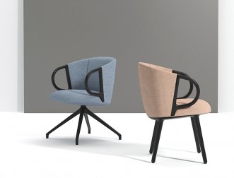 Кресло с обивкой Cucaracha Slim BL