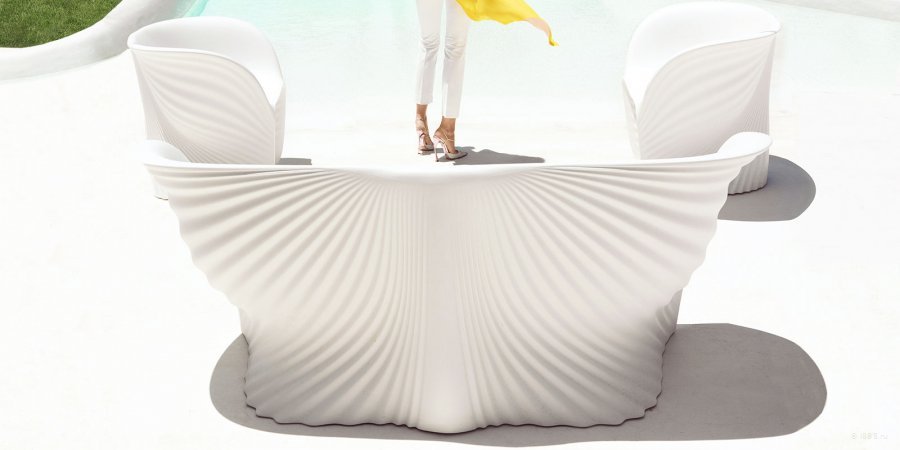 Диван пластиковый Biophilia Basic