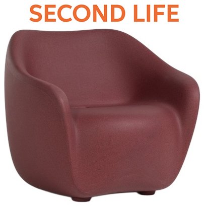 Кресло пластиковое Reborn Second Life