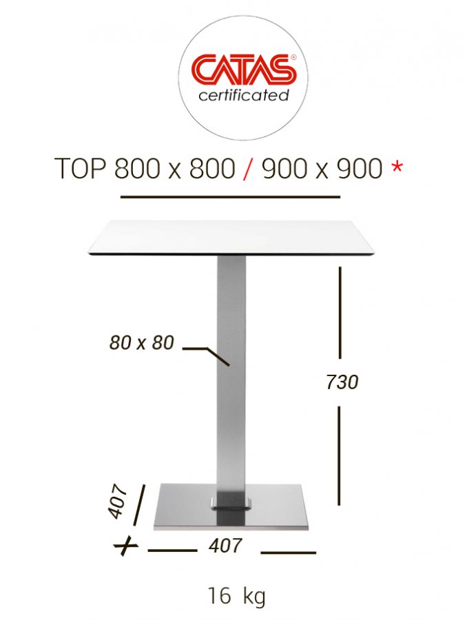 Подстолье металлическое 400Q