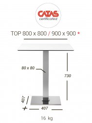 Подстолье металлическое 400Q