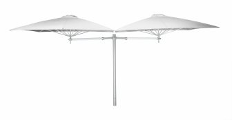 Зонт профессиональный двухкупольный 2.3х4.6 м Duo Paraflex