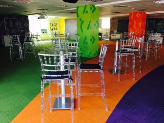 Стул прозрачный барный Siesta Contract Chiavari Bar 75 прозрачный