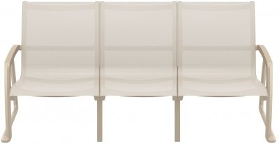Pacific Lounge Диван пластиковый трехместный