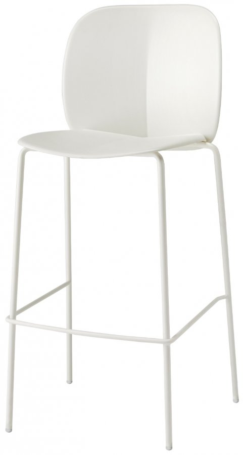 Стул пластиковый полубарный Scab Design Mentha Go Green лен