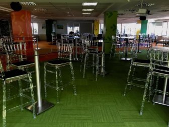 Стул прозрачный барный Siesta Contract Chiavari Bar 75 прозрачный