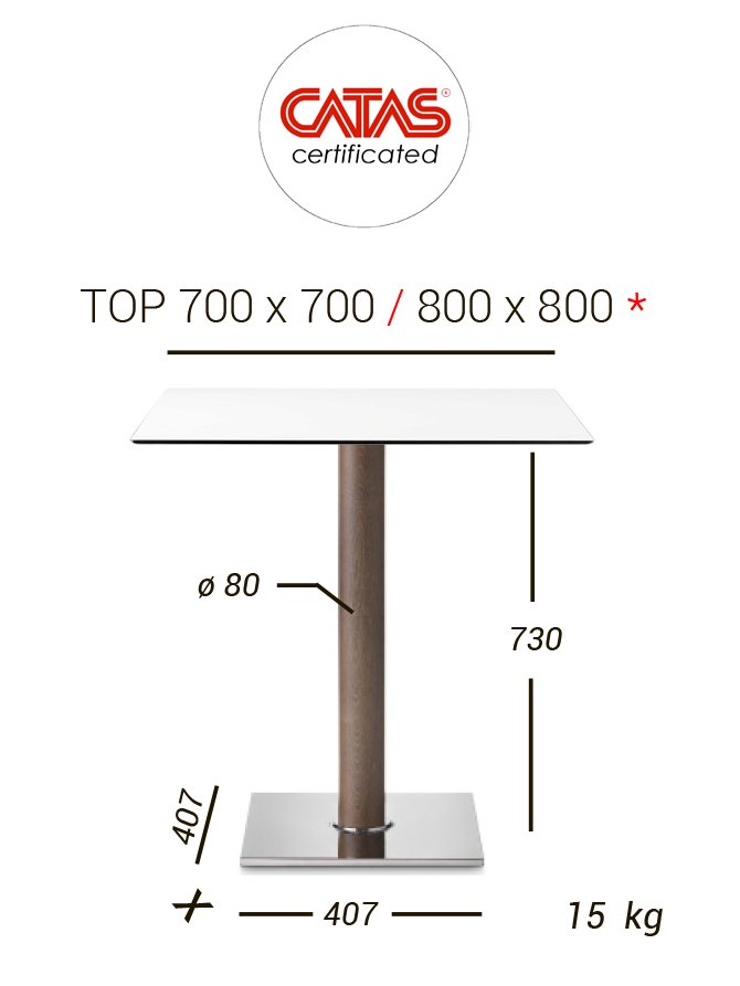 Подстолье металлическое 400/L