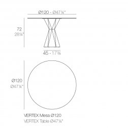 Стол обеденный ламинированный Vertex Basic