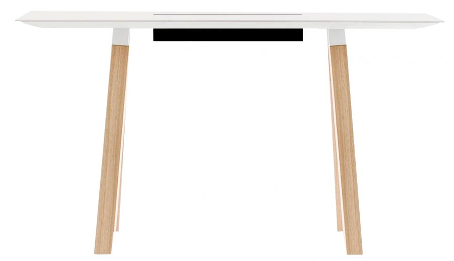 Стол барный с каналом для протяжки проводов Arki-Table CC Wood