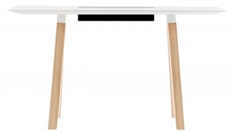 Стол барный с каналом для протяжки проводов Arki-Table CC Wood