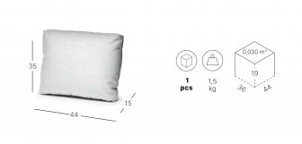 Подушка на спинку кресла Cushion