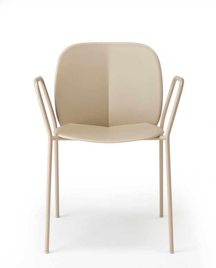 Кресло пластиковое Scab Design Mentha Go Green тортора