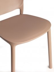 Стул пластиковый Scab Design Hug Go Green карамельный