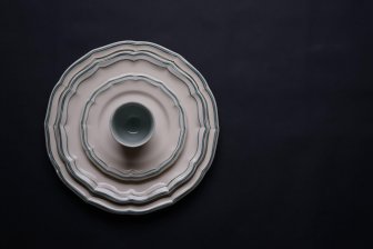 Блюдо овальное Filet Céladon