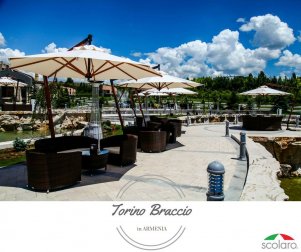 Зонт профессиональный Ø3.5 м Torino Braccio