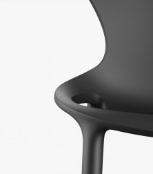 Стул пластиковый Vondom Love Basic черный