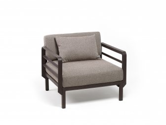 Кресло пластиковое с подушками Maximo Poltrona EXTRA_Atelier