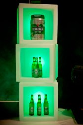 Куб открытый пластиковый светящийся Open Cube 45 Lighting