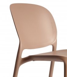 Стул пластиковый Scab Design Hug Go Green карамельный