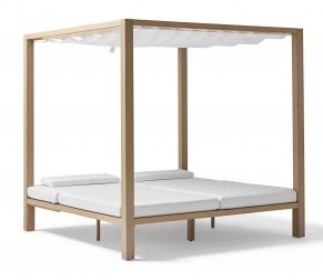 Шатер деревянный с лежаками Kahn