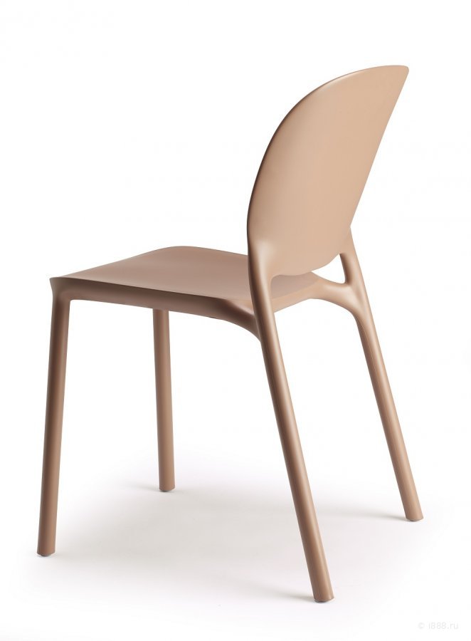 Стул пластиковый Scab Design Hug Go Green карамельный