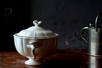 Блюдо овальное Filet Taupe