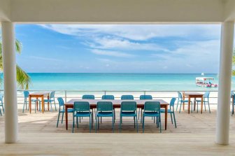 Стул пластиковый Nardi Bora Bistrot голубой
