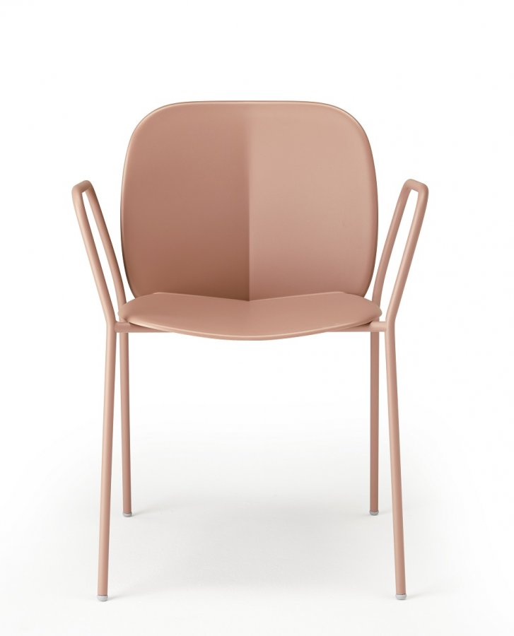 Кресло пластиковое Scab Design Mentha Go Green карамельный