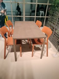 Стул пластиковый Nardi Trill Bistrot кирпичный