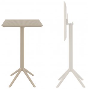 Sky Folding Bar Table 60 Стол пластиковый барный складной