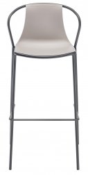 Стул пластиковый барный Gaber Kasia Stool 76 бежевый