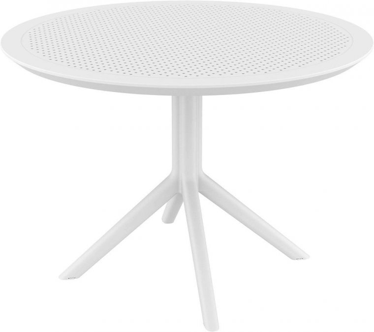 Стол пластиковый Sky Table Ø105, белый, Ø1050х740 мм