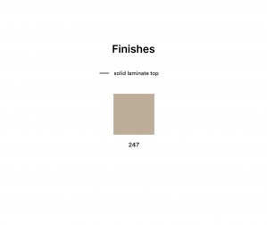 Столешница круглая Solid Laminate