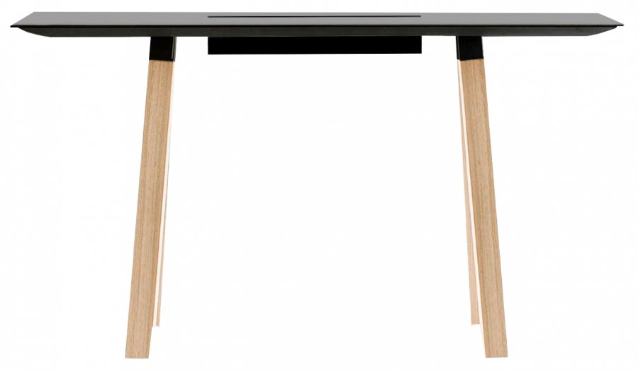 Стол барный с каналом для протяжки проводов Arki-Table CC Wood