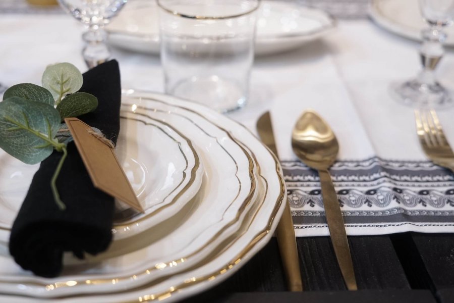 Тарелка для канапе Filet Or