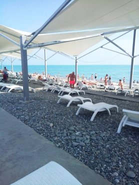 Пляж Bridge Resort, г. Сочи (перенесен)